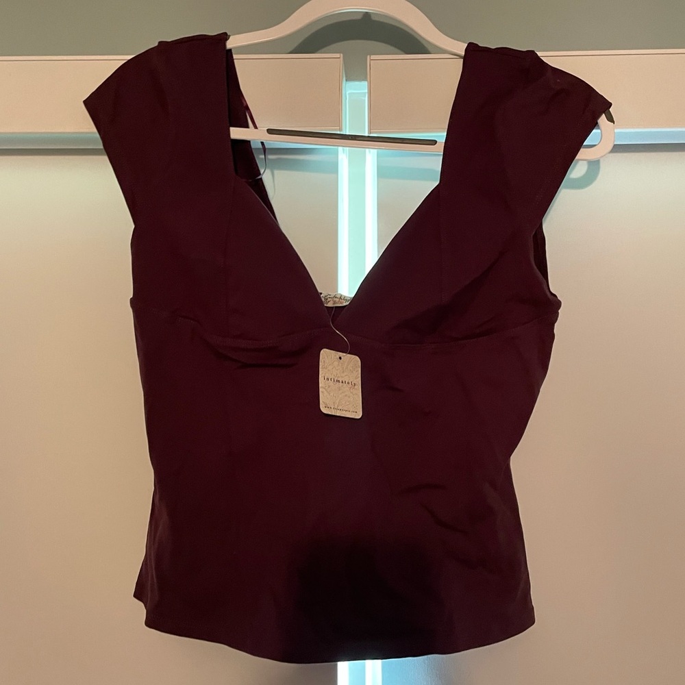 Free People - Intimates - Size L fitted short sleeve top